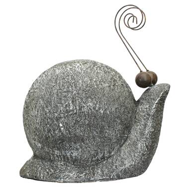 Design Toscano 2 Piece At a Snail's Pace Garden Gastropod Statue